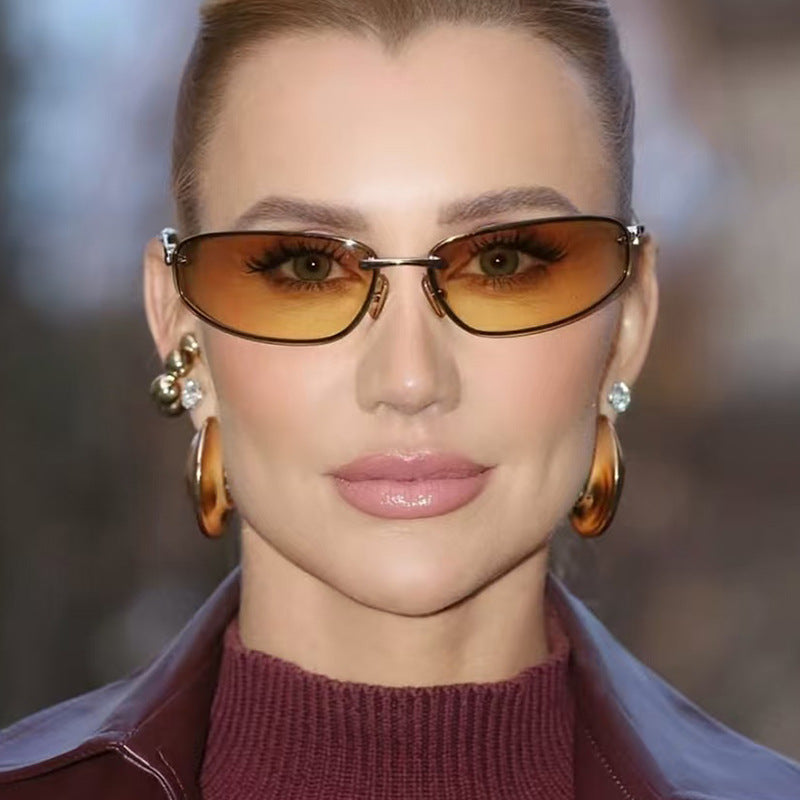 Damen modische Sonnenbrille mit innovativem Design und komfortablem Sitz Brehn