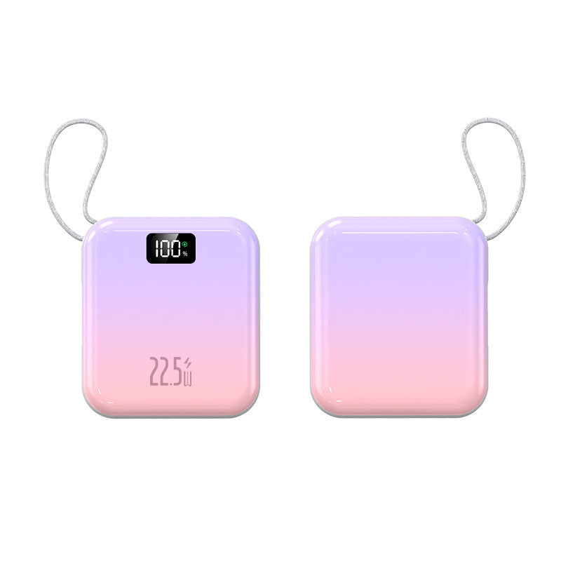 Tragbare Powerbank mit hochmoderner Schnellladefunktion und LED-Anzeige Brehn