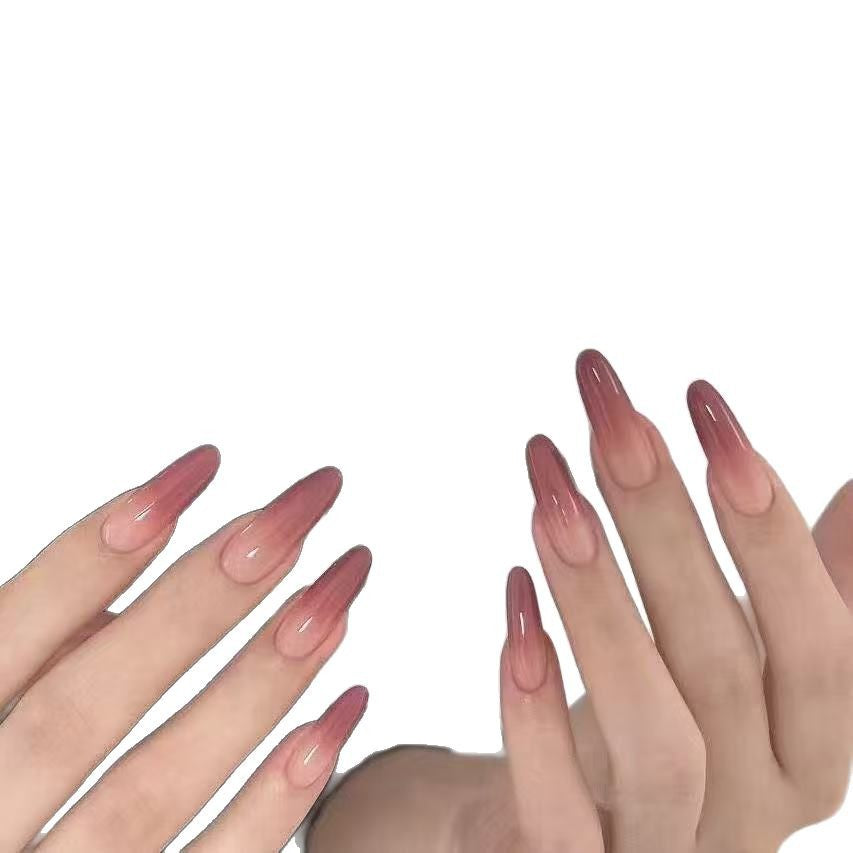Glamouröse Ombre Acryl Nagelverlängerungen Brehn