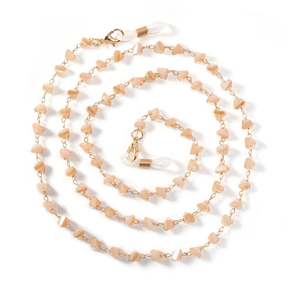 Chic Schmuckstein-Stil Brillen Kette Brehn