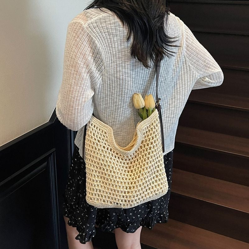 Handtasche Aus Geflochtenem Material Brehn