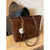 Klassische Kunstleder Tote Bag Brehn