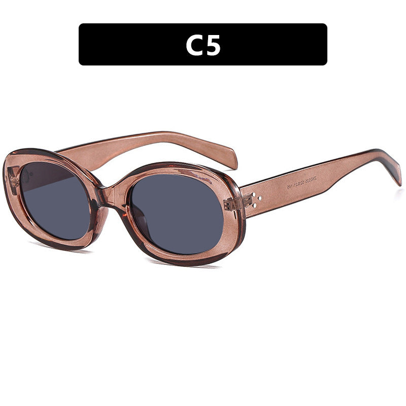 Damen modische Sonnenbrille im stilvollen Ovaldesign Brehn
