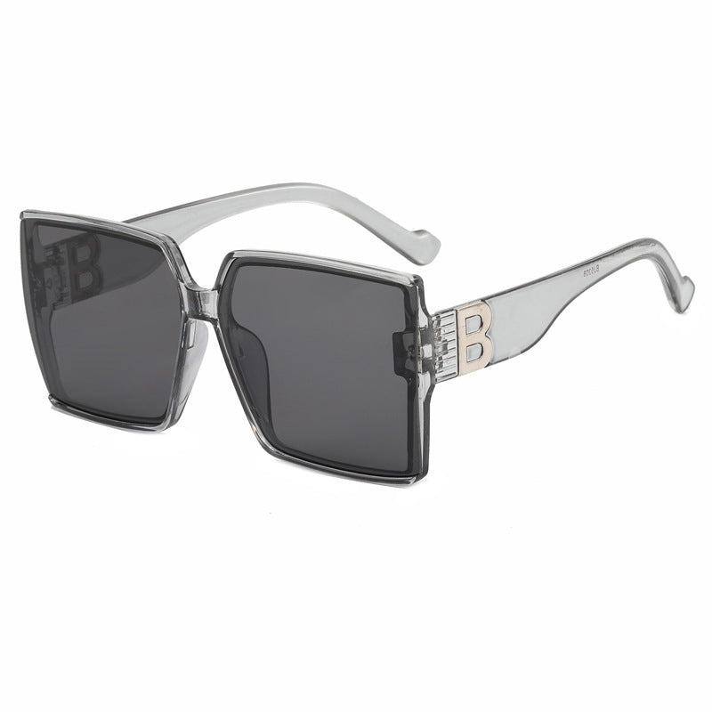 Damen Oversized-Sonnenbrille mit luxurious Detail Brehn