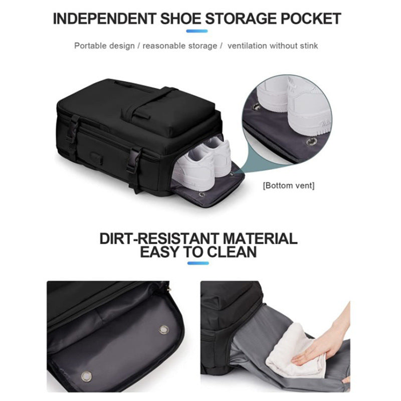 Multifunktionaler Reise-Rucksack mit Isoliertem Laptopfach Brehn