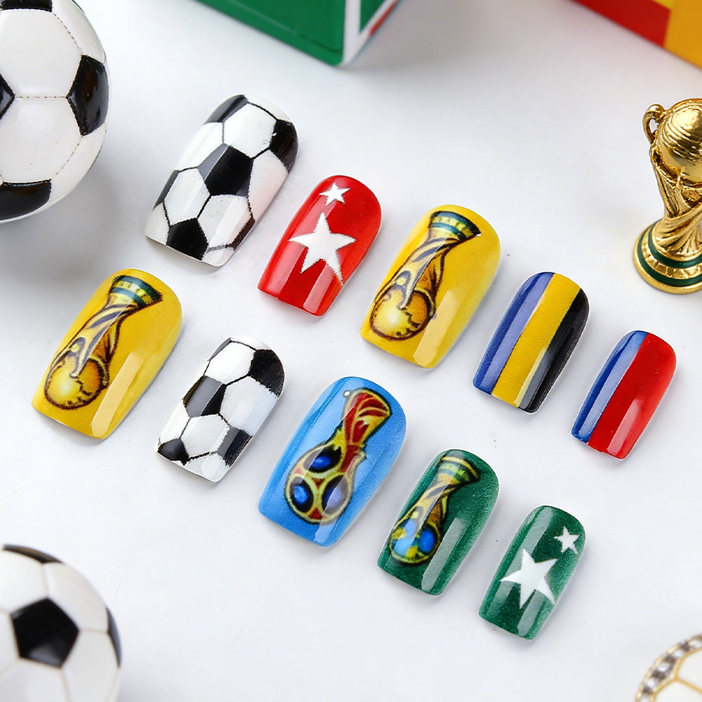 Sport-Themen Nagelkunst Set Brehn