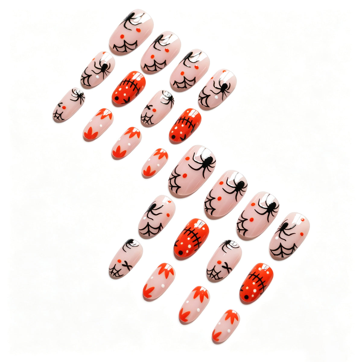 Halloween-Themen Nagelkunst-Set