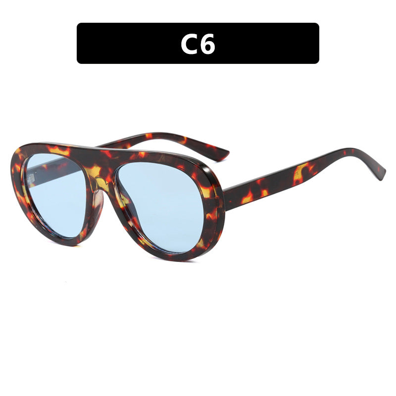 Damen stylische Sonnenbrille mit einzigartigem futuristischen Design Brehn