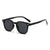 Damen trendige Sonnenbrille mit quadratischem Rahmen Brehn
