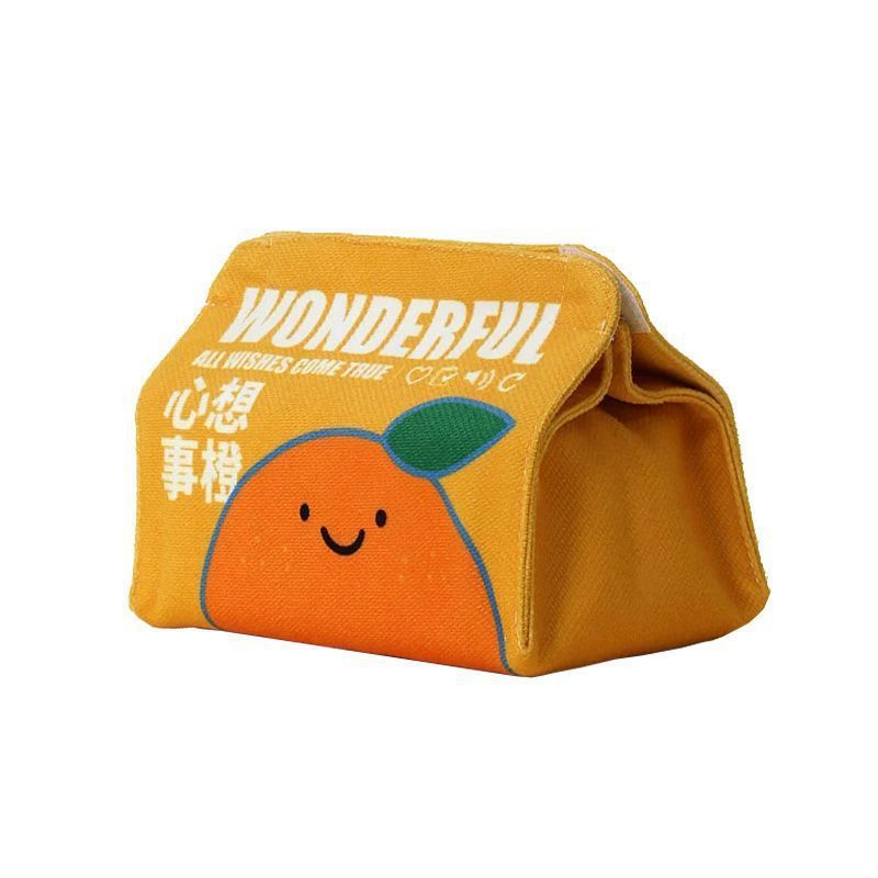 Dekorativer tissue box cover im Cartoon-Design Brehn