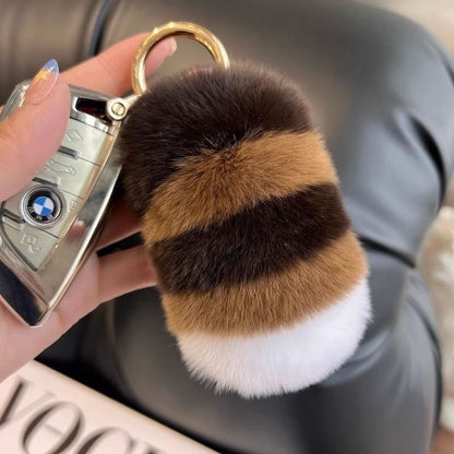Faux Fur Schlüsselanhänger Zubehör Brehn