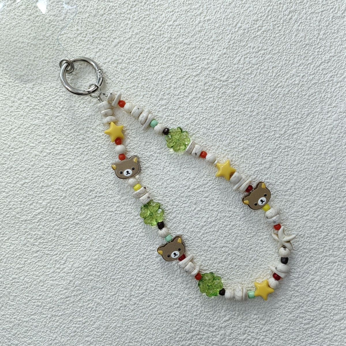 Spaß-Themen-Perlen-Schlüsselanhänger Halter Brehn
