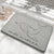 Wal-Theme Memory Foam Badmatte