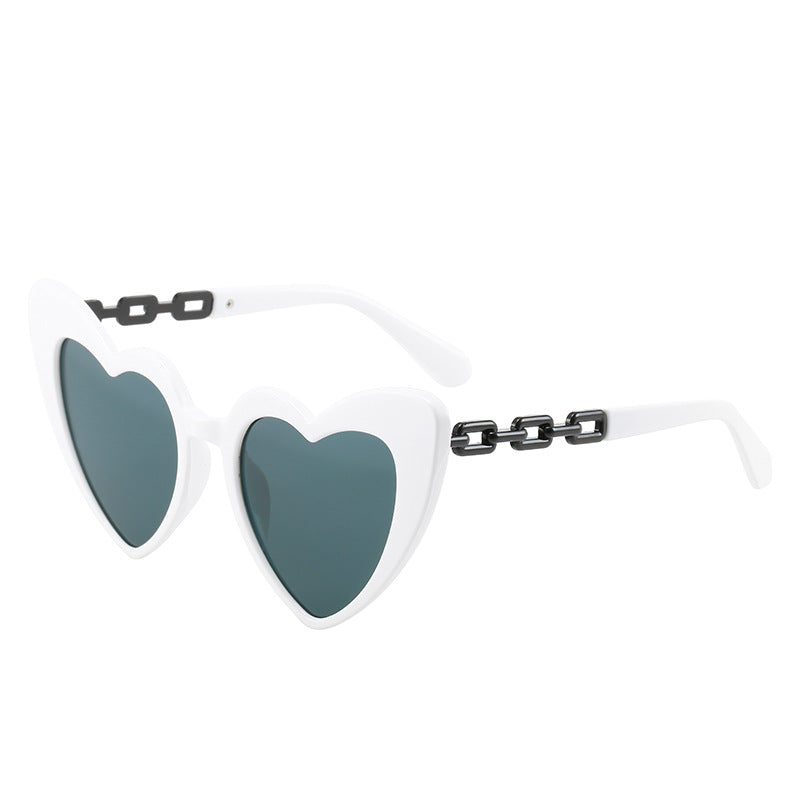 Damen Herzförmige Sonnenbrille Brehn