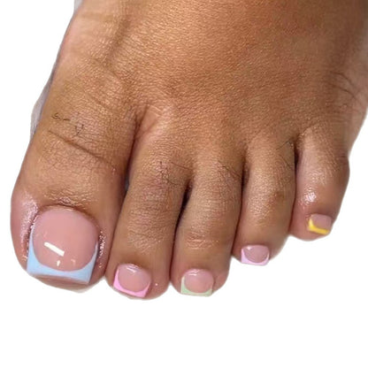 Künstlerische Pediküre Nagelkunst Verbesserungen Brehn