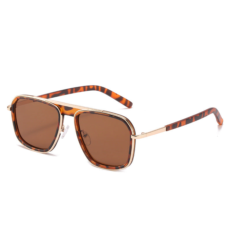 Damen Modische Sonnenbrille mit luxuriösem Metallrahmen und breitem UV-Schutz Brehn