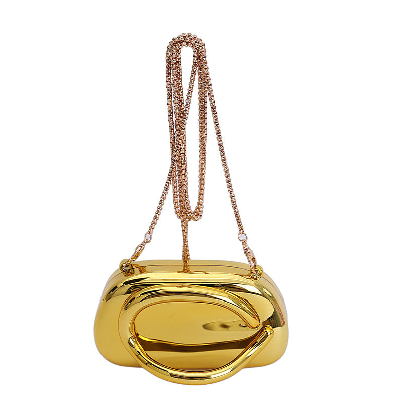 Chic Metallische Abend Clutch Brehn