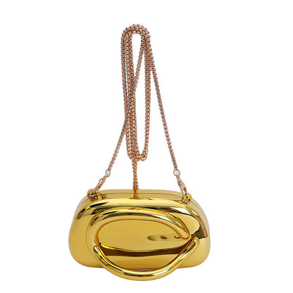Chic Metallische Abend Clutch Brehn