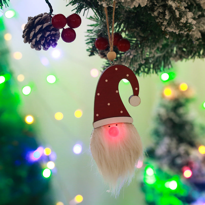 Niedliche Weihnachtsdekoration mit LED-Licht Brehn