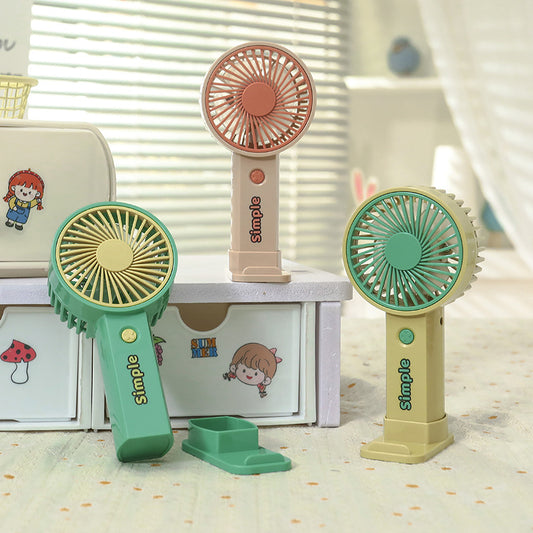 Damen Tragbarer Handventilator mit USB-Ladefunktion und kompaktem Design Brehn
