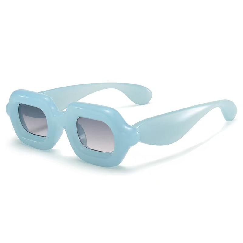 Damen modische Sonnenbrille im außergewöhnlichen Design Brehn