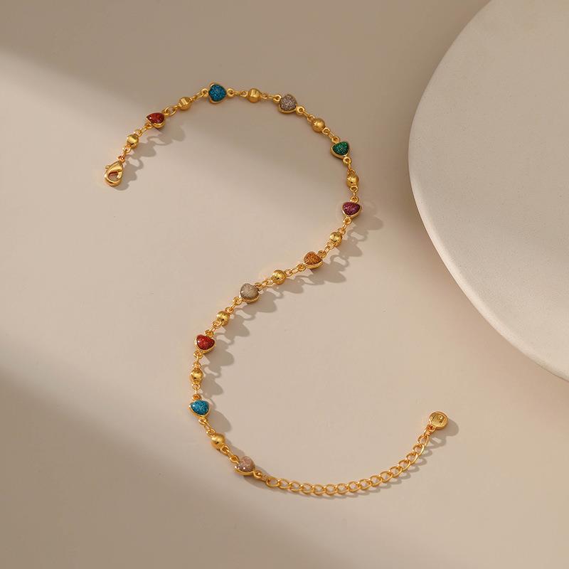 Herz Anhänger Fußkette Brehn