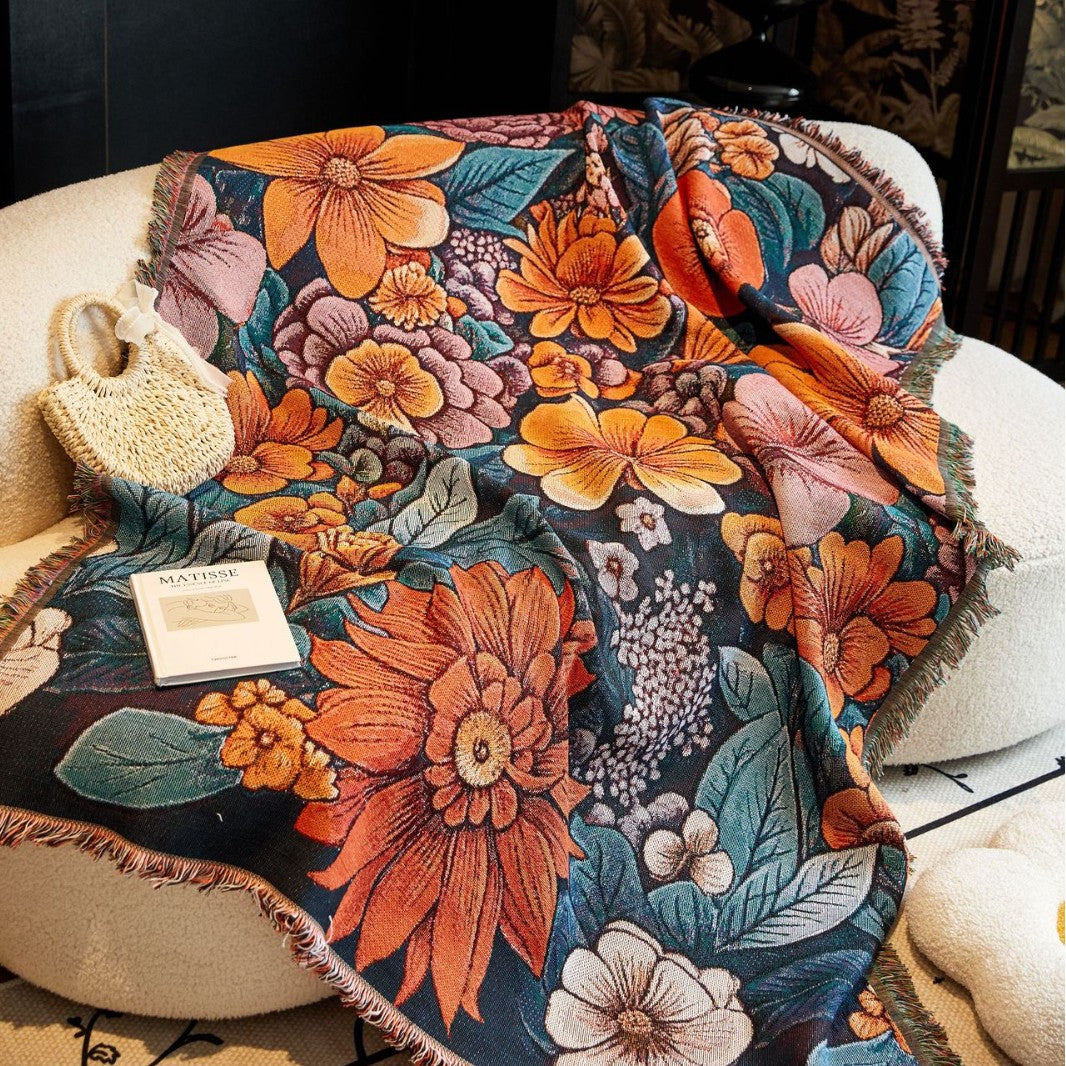 Blumenmuster Werfen Decke