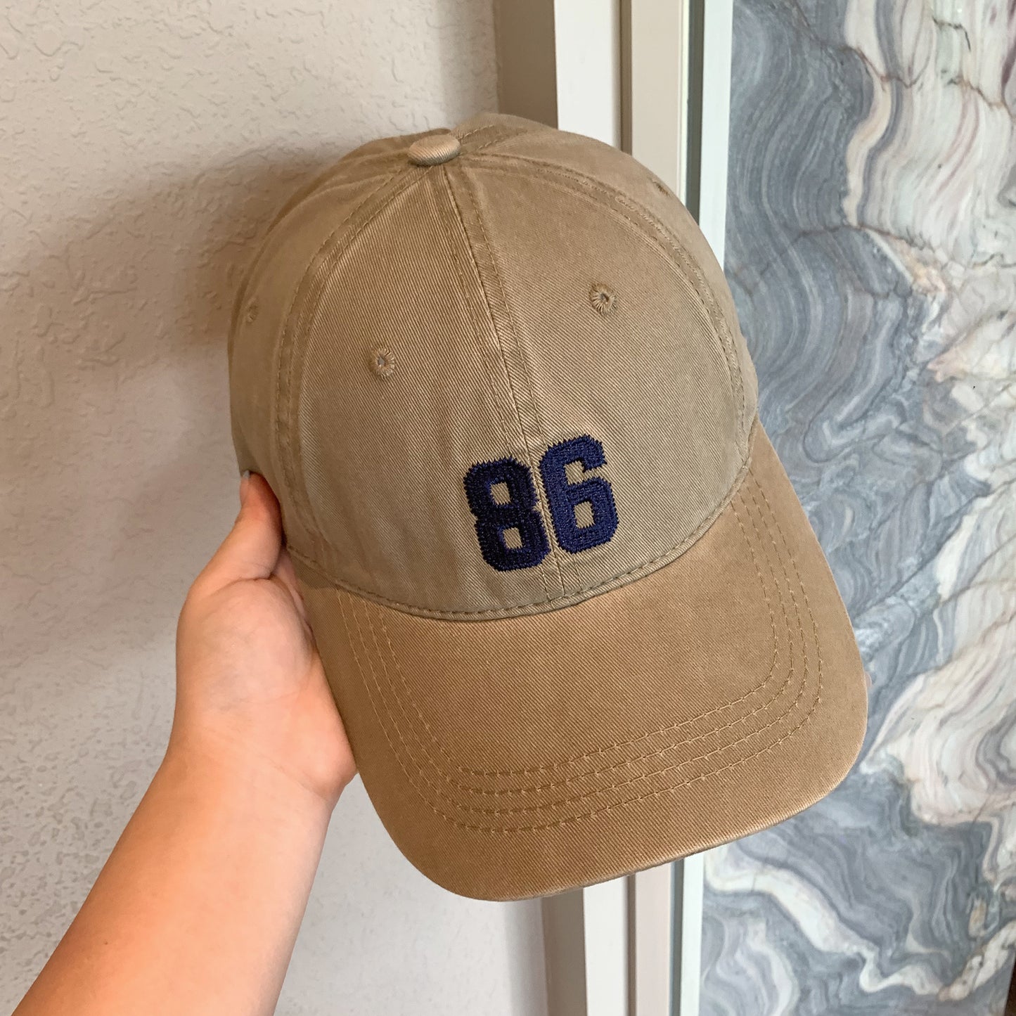 Vintage-inspirierte Baseballmütze