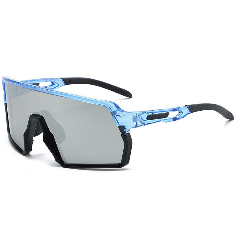 Damen Sportliche Rennbrille mit innovativem Rahmen und hochreflektierenden Gläsern Brehn
