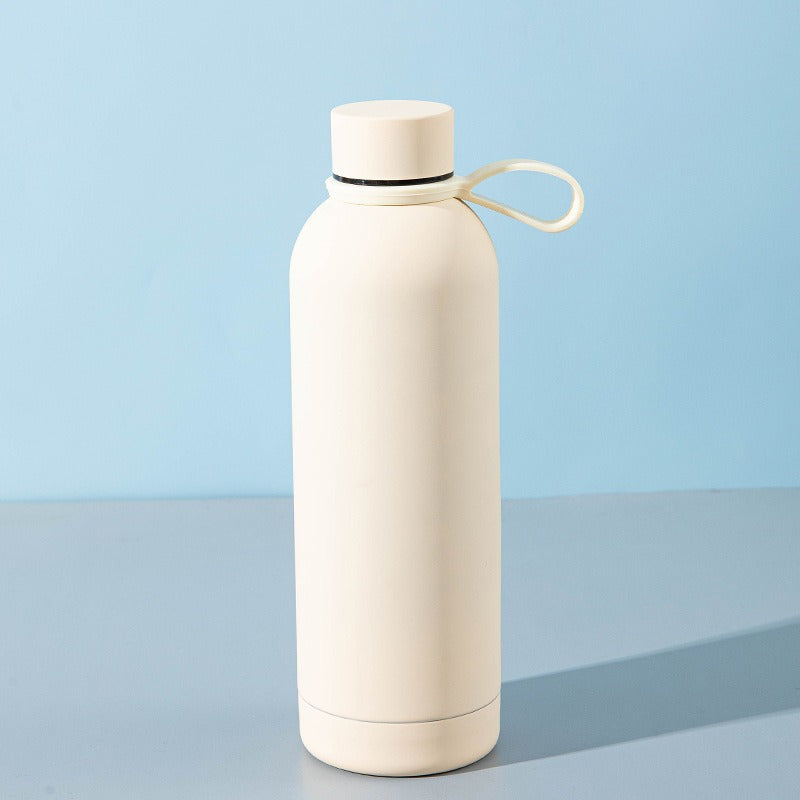 Damen stilvolle Edelstahl-Trinkflasche mit innovativem Verschluss Brehn