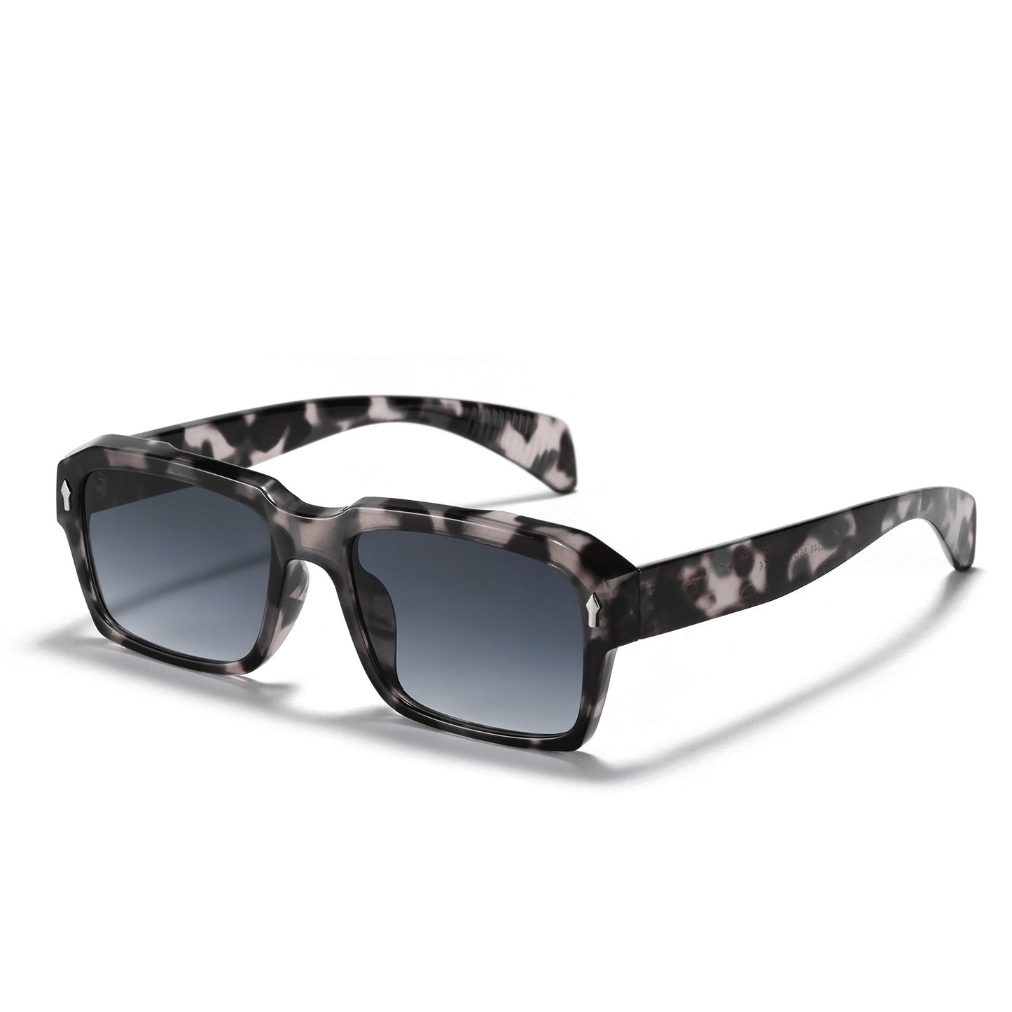 Damen modische quadratische Sonnenbrille mit robustem Rahmen Brehn