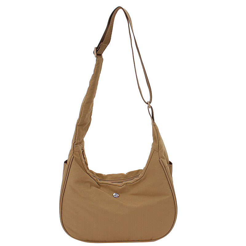 Leichtes weiches Stoff-Schultertasche Brehn