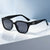 Modebewusste moderne transparente Sonnenbrille Brehn