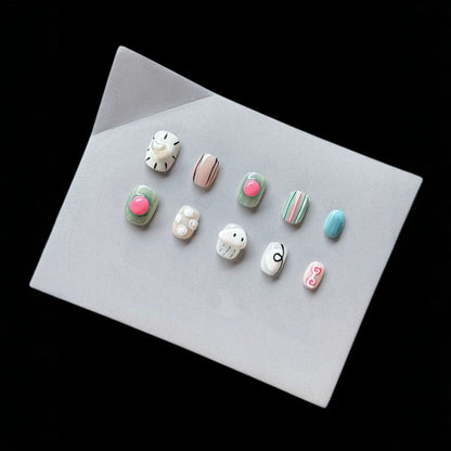 Kreative Press-On Nagelkunst Kollektion