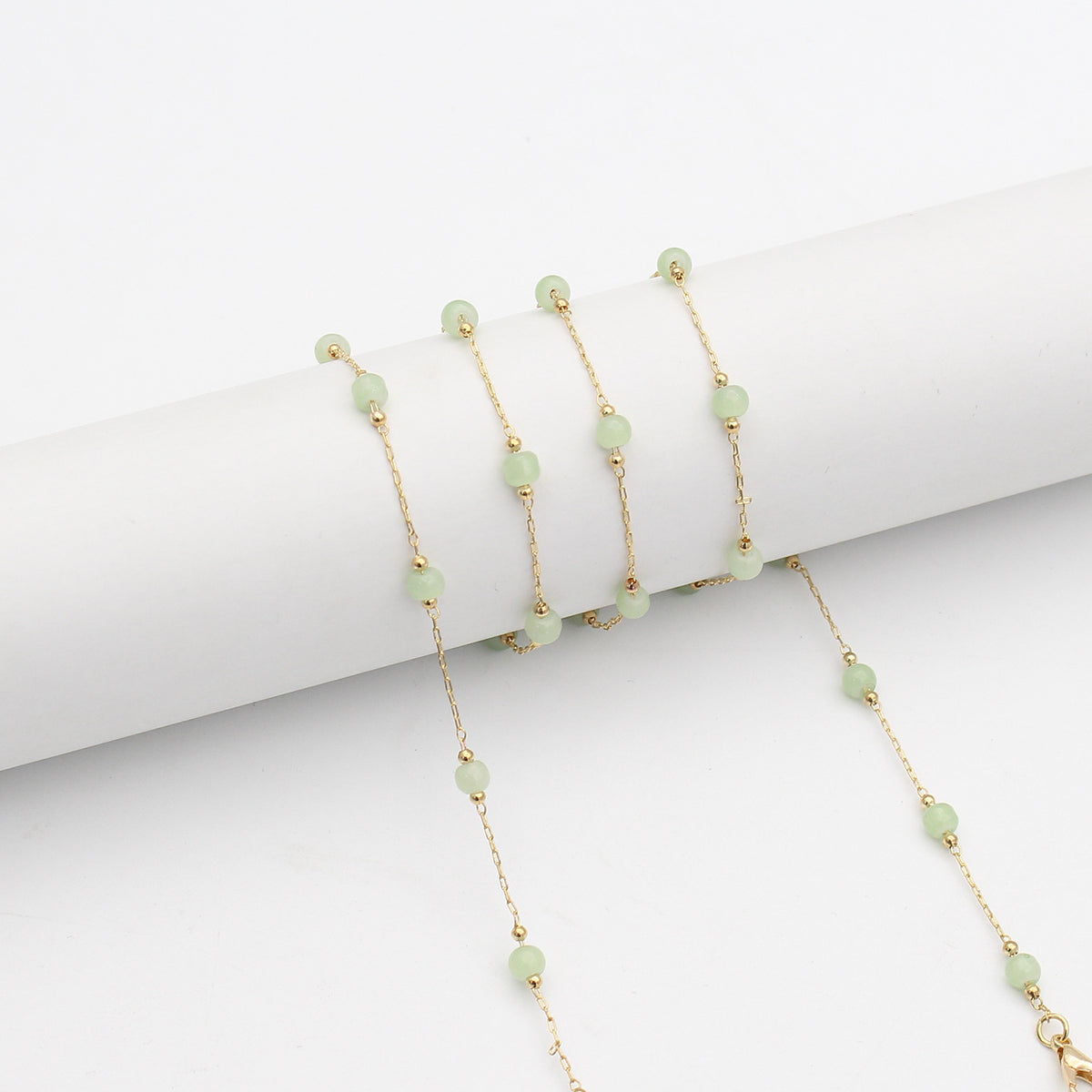 Elegante Perlen Brillenhalter Kette Brehn