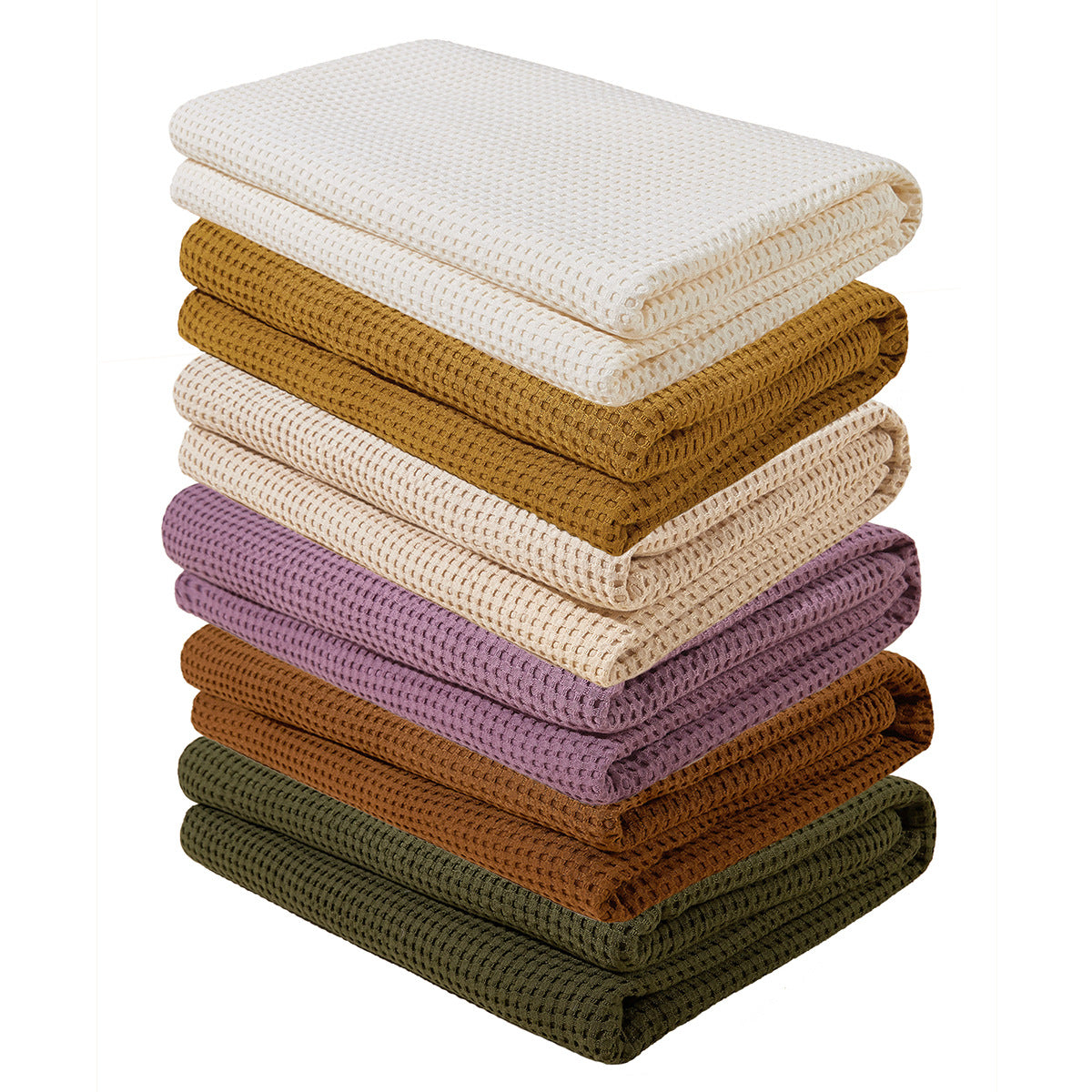 Hochabsorbierendes Waffelgewebe Handtuch Brehn
