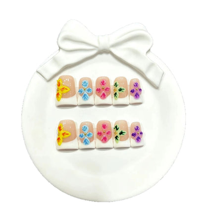 Dekoratives Floral Press-On Nail Art Set  1791773161