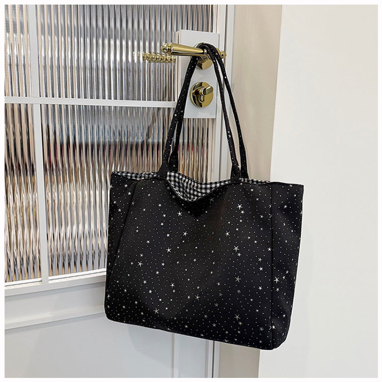 Stylische Stern-Muster Tote Bag Brehn