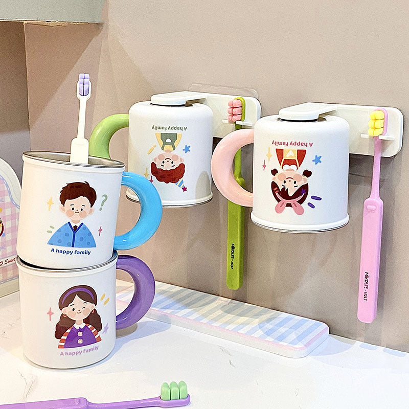 Wandbecherhalter mit Kreativem Cartoon-Design Brehn
