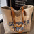 Strandtasche mit Gesticktem Sommermotiv Brehn