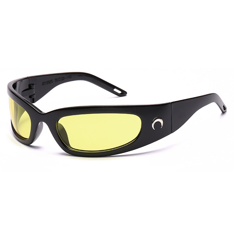 Elegante transparente Schutz Sonnenbrille