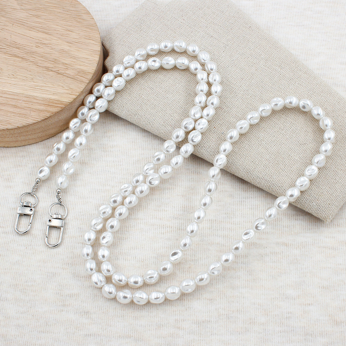 Elegante Perlen Brillen Kette Brehn