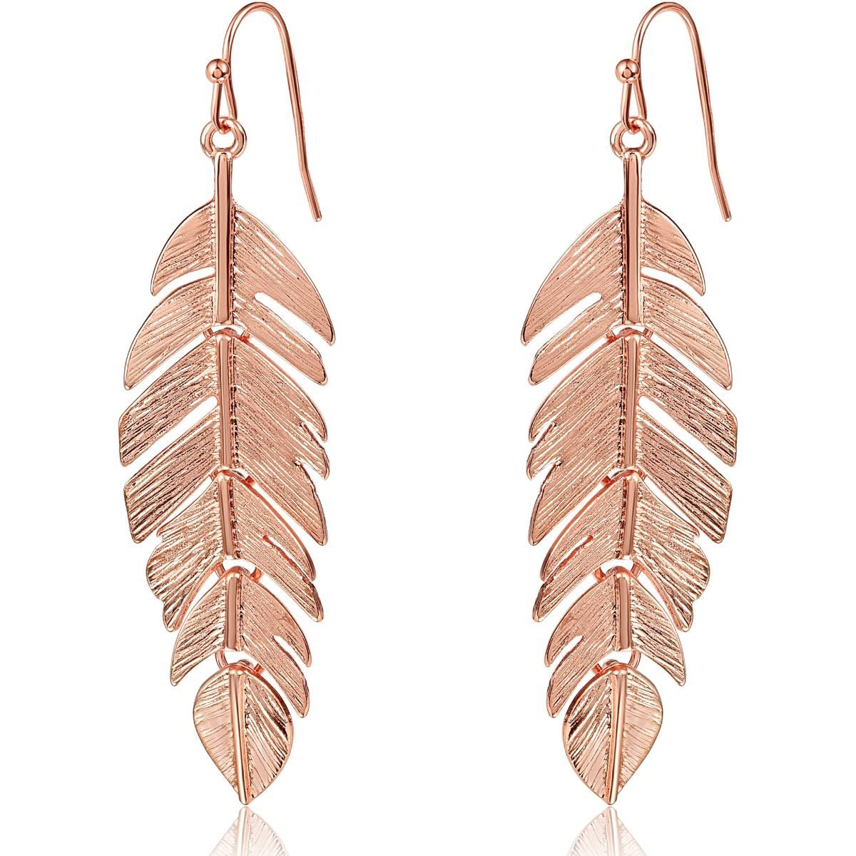 Blatt Design Ohrringe Brehn