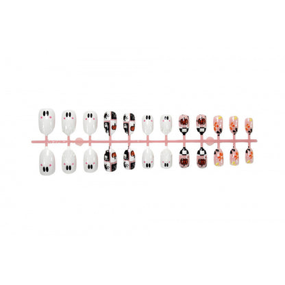 Halloween-Themen Dekorative Press-On Nagelset 1790738710