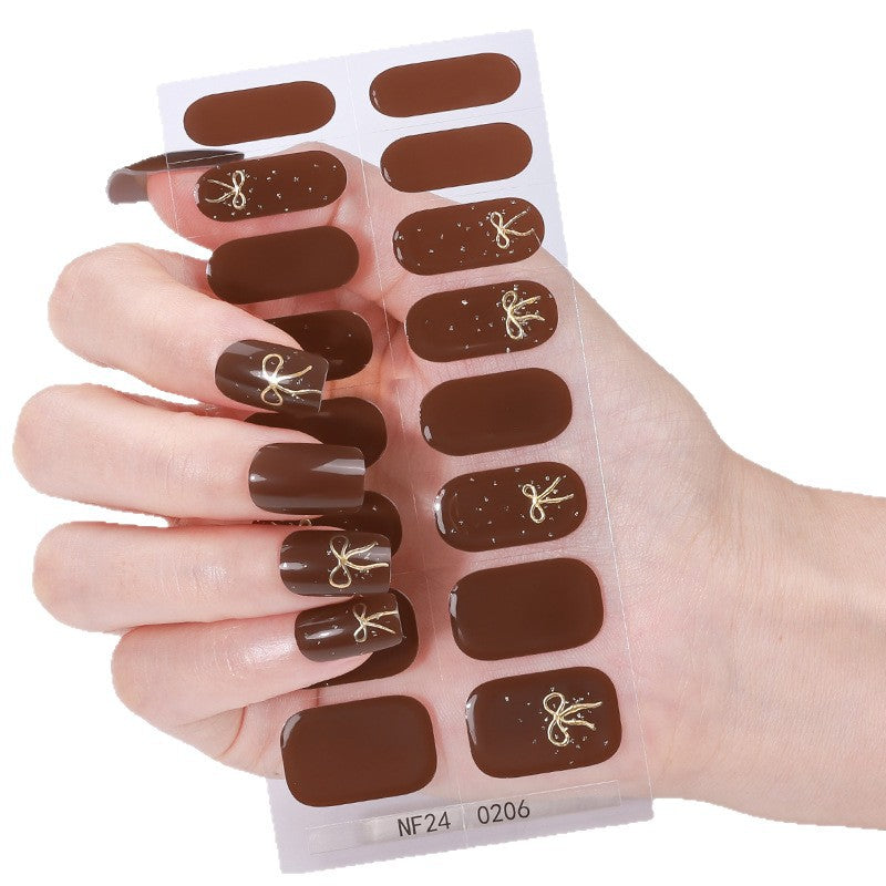 Elegante Gel-Nagel-Wickel
