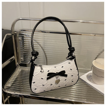 Charmante mit Schleifenverzierung Handtasche Brehn