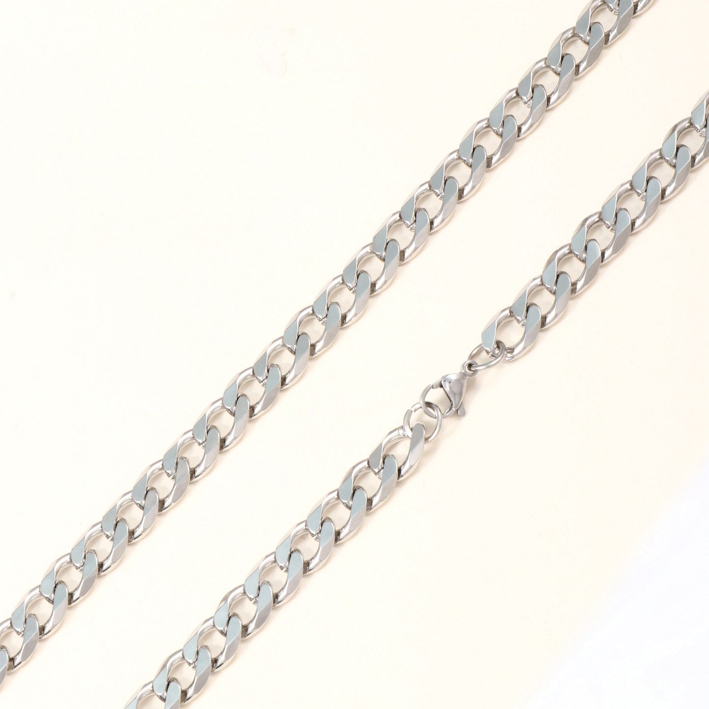 Fette Curb-Link-Kettenhalskette Brehn