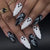 Geister-Themen Press-On Nagelkunst Set Brehn