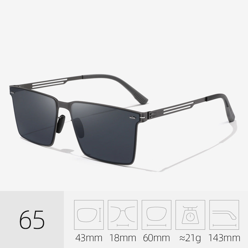 Modische Übergroße Sonnenbrille Brehn
