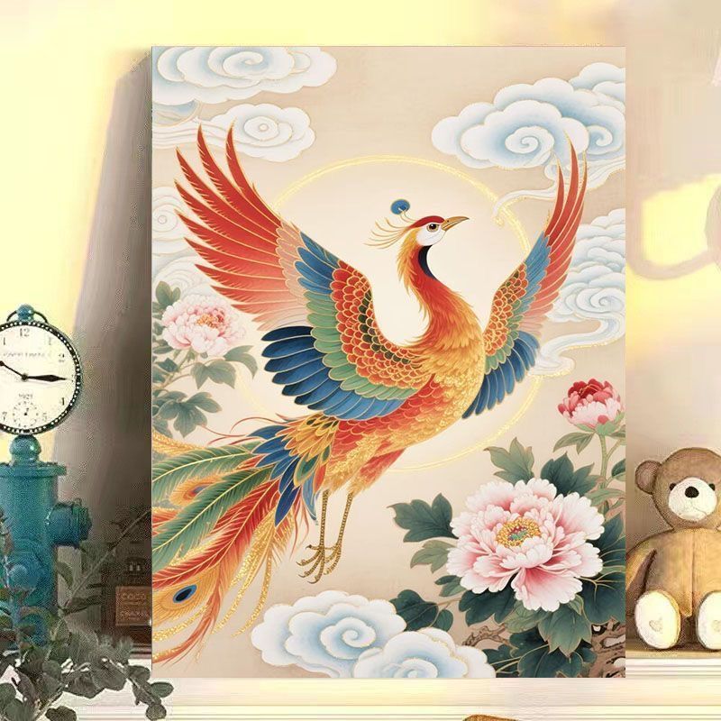 Mythical Phoenix Leinwandkunst Brehn